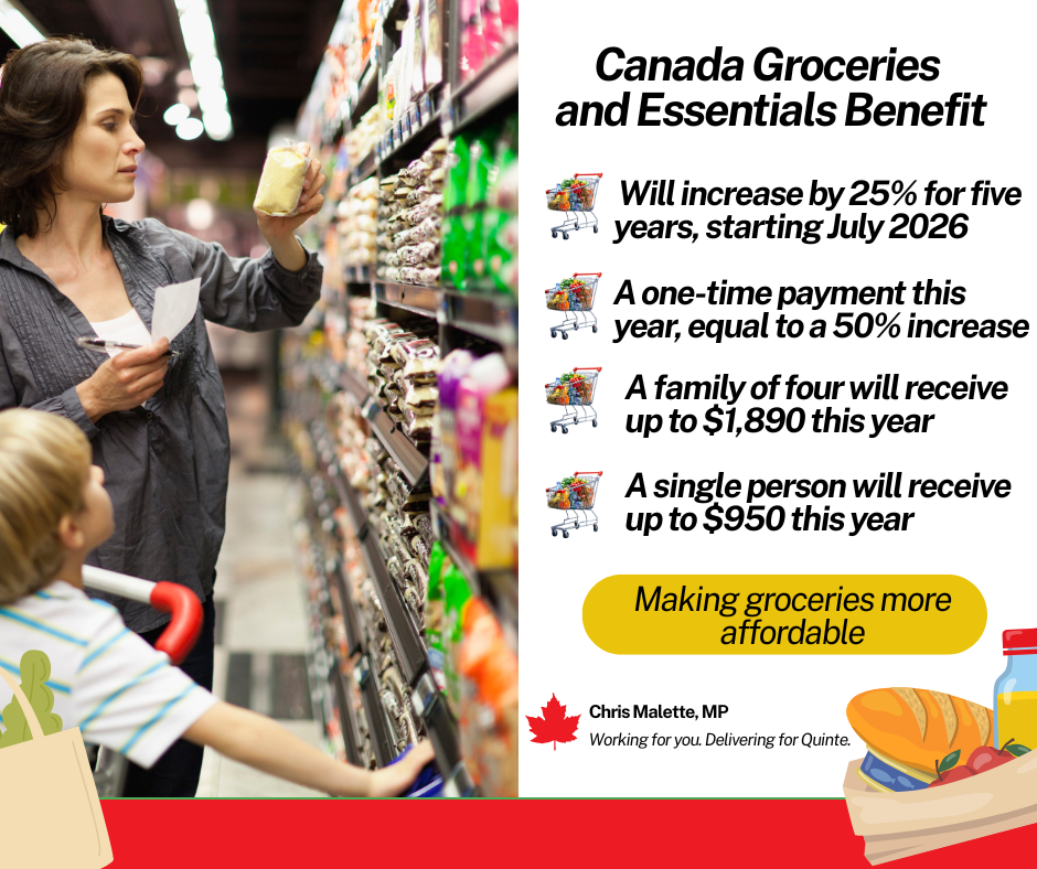 Prime Minister Carney announces new measures to make groceries more affordable