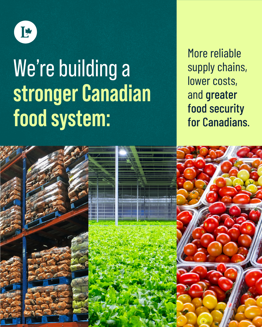 Prime Minister Carney launches National Food Security Strategy to build a more affordable and resilient food system in Canada